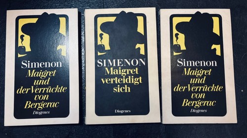Simenon maigret roman - simenon, 3x